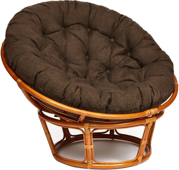 Кресло садовое Tetchair Papasan 23/01 W с подушкой 125- фото