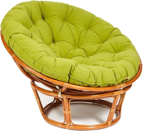 Кресло садовое Tetchair Papasan 23/01 W с подушкой 125- фото