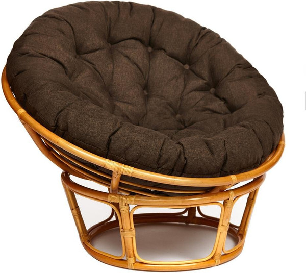 Кресло садовое Tetchair Papasan 23/01 W с подушкой 125- фото