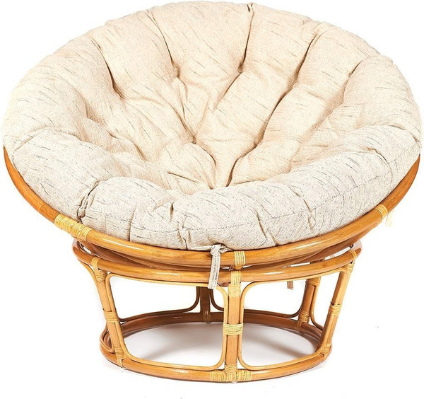 Кресло садовое Tetchair Papasan 23/01 W с подушкой 129- фото10