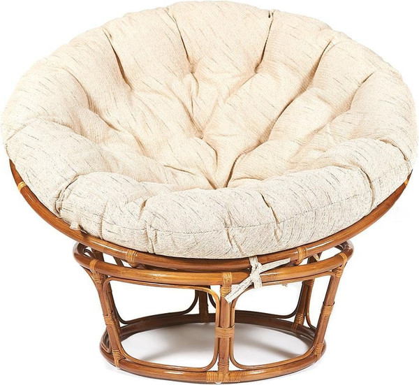 Кресло садовое Tetchair Papasan 23/01 W с подушкой 129- фото10