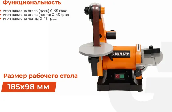 Шлифовальный станок Gigant BDSJ 25/125- фото4