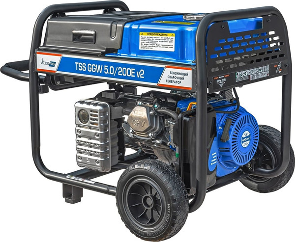 Бензиновый генератор TCC Prof GGW 5.0/200E v2 / 045624- фото5