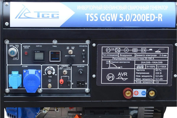 Электростанция сварочная TCC GGW 5.0/200ED-R / 022957- фото4