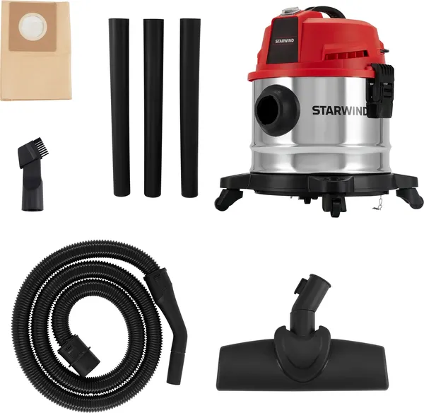 Профессиональный пылесос StarWind VC15-1500MS0- фото8