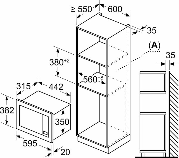 Микроволновая печь Bosch BFL623MB4- фото6