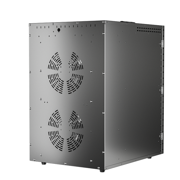 Сушильный шкаф для овощей и фруктов Meyvel MDH16-1S (Inox)- фото4