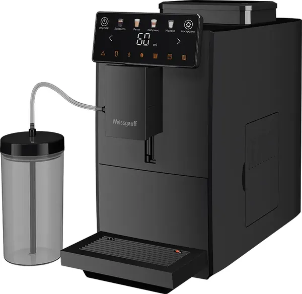 Кофемашина Weissgauff WCM-336 DB Touch Cappuccino- фото