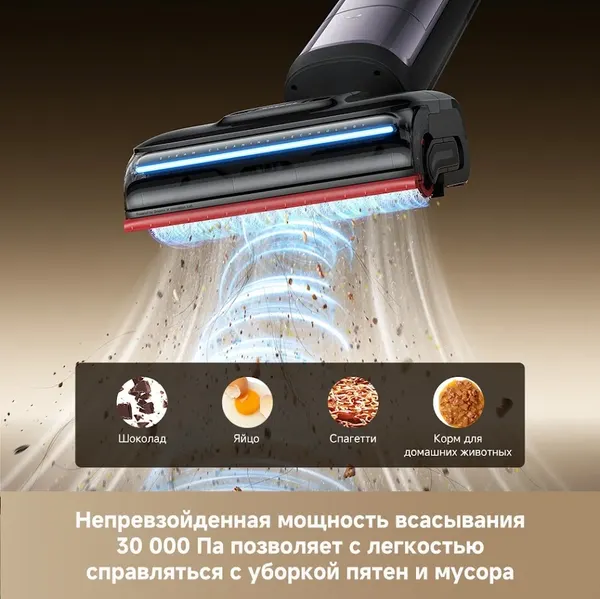 Вертикальный пылесос Dreame H16 Pro Steam Wet and Dry Vacuum / HHR48F- фото10
