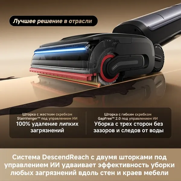 Вертикальный пылесос Dreame H16 Pro Steam Wet and Dry Vacuum / HHR48F- фото7