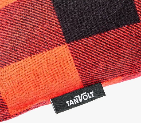 Подушка туристическая TANVOLT Pillow+BlackRed- фото5