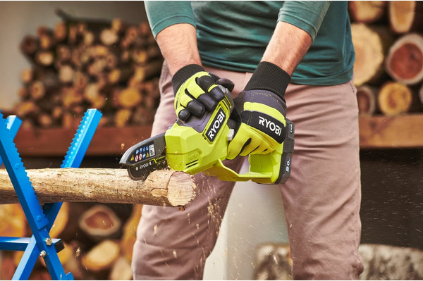 Пила цепная аккумуляторная Ryobi RY18PSX10A-0 / 5133005433- фото9