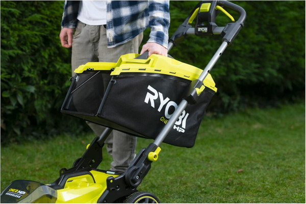 Газонокосилка аккумуляторная Ryobi RY18LMX40B-0 / 5133005479- фото7
