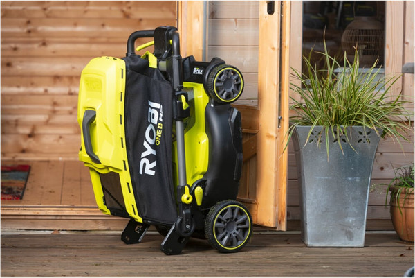 Газонокосилка аккумуляторная Ryobi RY18LMX40B-0 / 5133005479- фото9