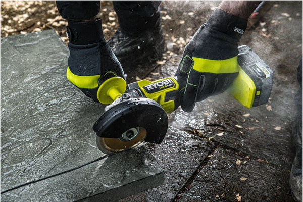 Угловая шлифовальная машина Ryobi RAG18X-1x40SJ / 5133005707- фото4