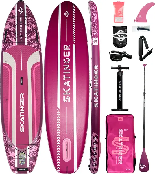 SUP-борд Skatinger Leafy Expedition Pink SK9008