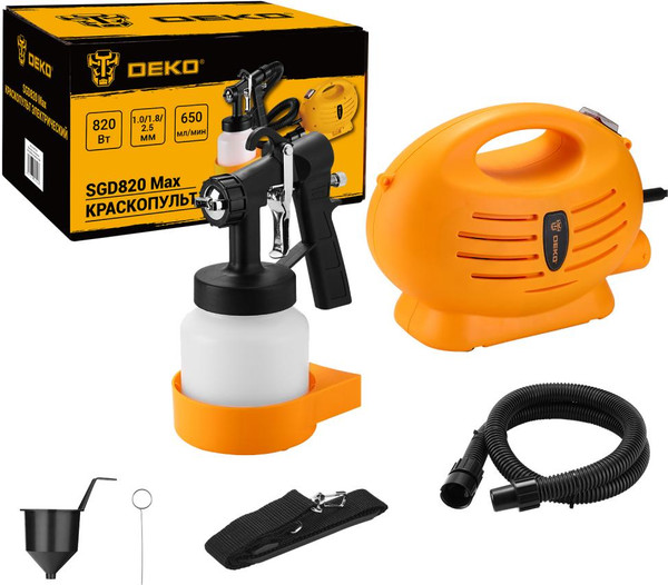 Краскопульт электрический Deko SGD820 Max / 085-1332- фото2