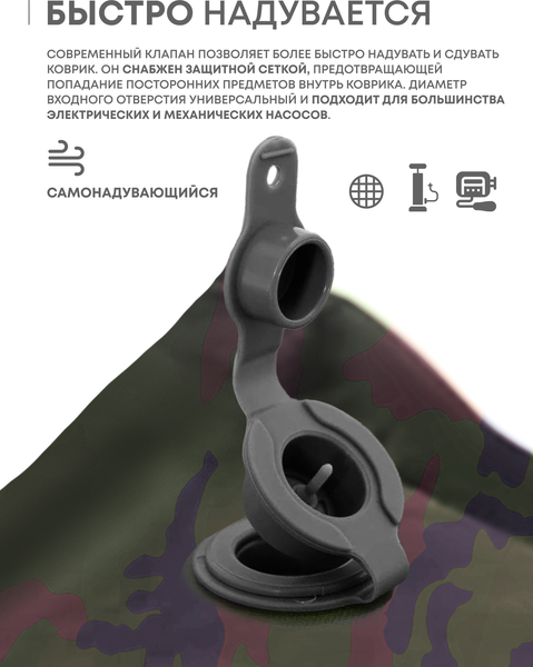 Туристический коврик RSP Outdoor Level 38 / M-LEV-38-CA- фото10