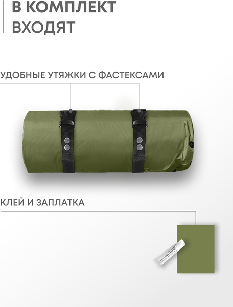 Туристический коврик RSP Outdoor Sunny 38 / M-SUN-38-OLGN- фото10