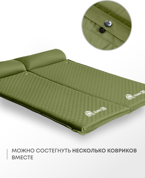 Туристический коврик RSP Outdoor Sunny 38 / M-SUN-38-OLGN- фото6