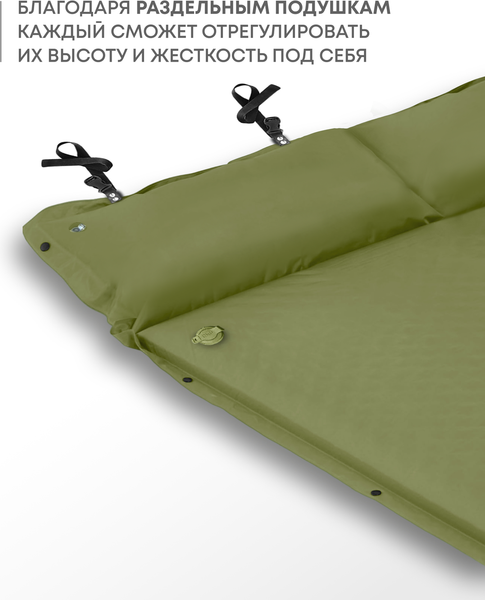 Туристический коврик RSP Outdoor Sunny 50 Double / M-SUN-50-DBL-OLGN- фото8