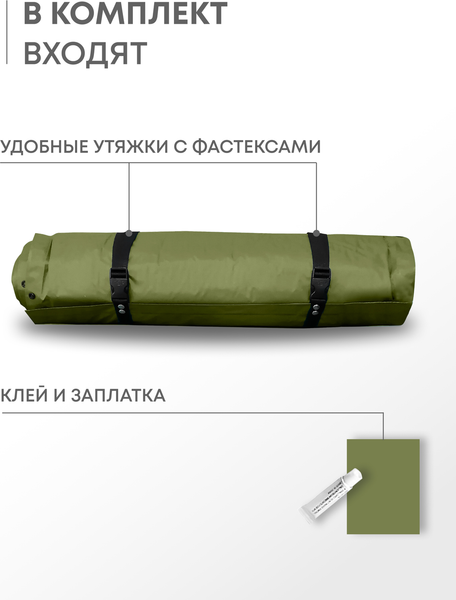 Туристический коврик RSP Outdoor Sunny 50 Double / M-SUN-50-DBL-OLGN- фото9