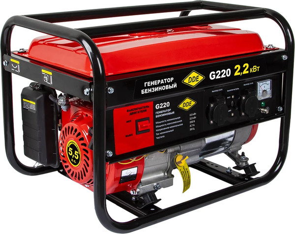 Бензиновый генератор DDE G220 / 919-945- фото