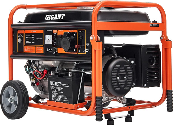 Бензиновый генератор Gigant GGL-6500E- фото