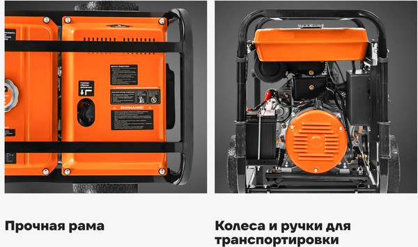 Дизельный генератор Gigant GDGL-7000E- фото5