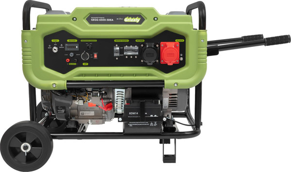 Бензиновый генератор Grizzly GEGG-6500-3DEA- фото