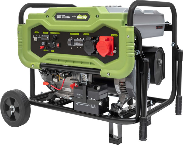 Бензиновый генератор Grizzly GEGG-6500-3DEA- фото3