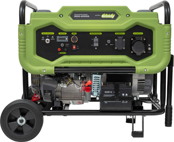 Бензиновый генератор Grizzly GEGG-6500GA- фото