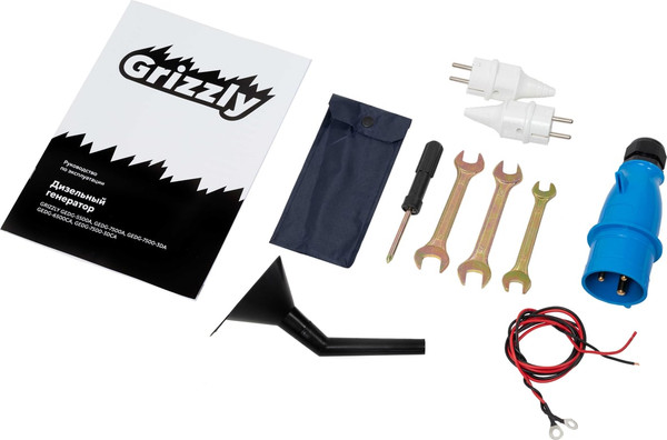 Дизельный генератор Grizzly GEDG-5500A- фото10