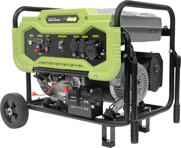 Бензиновый генератор Grizzly GEGG-8500EA- фото3