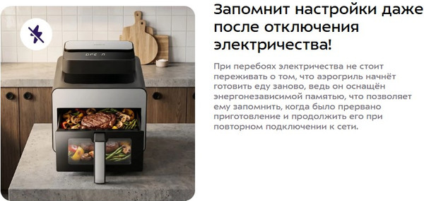Аэрогриль Kitfort KT-8161- фото6