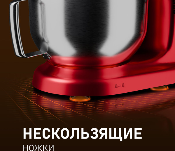 Миксер стационарный Weissgauff WSM 227 PDR Touch Screen Pro- фото3