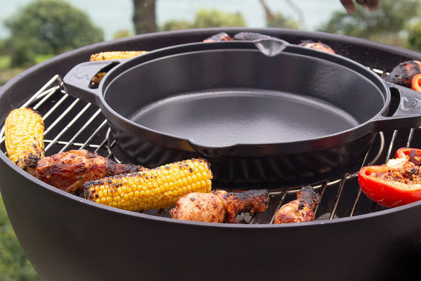 Угольный гриль Sahara Forge Charcoal BBQ- фото6
