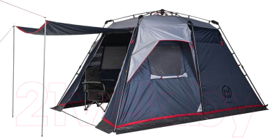Палатка FHM Polaris 4 (синий/серый)- фото