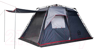 Палатка FHM Polaris 4 (синий/серый)- фото2