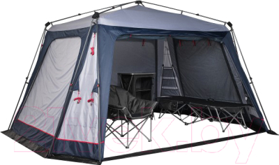 Туристический шатер FHM Capella (синий/серый)- фото
