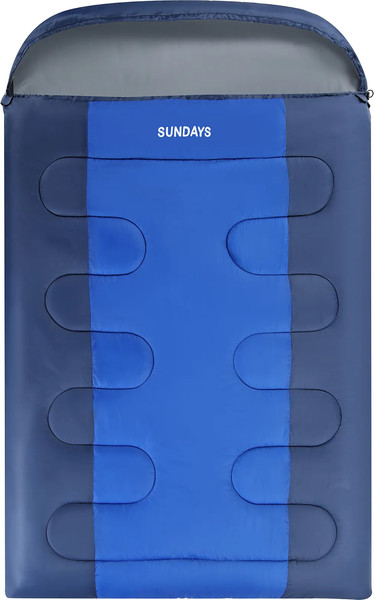 Спальный мешок Sundays ZC-SB018 + Туристический коврик ZC-SIM104- фото8