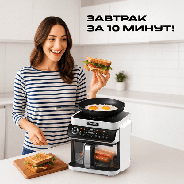 Аэрогриль RED Colorcook MC550W- фото7