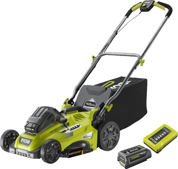 Газонокосилка аккумуляторная Ryobi RLM36x41H50G 5133005462- фото
