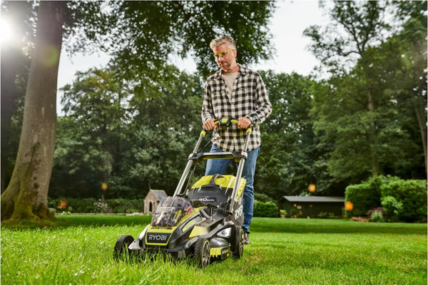 Газонокосилка аккумуляторная Ryobi RLM36x41H50G 5133005462- фото4