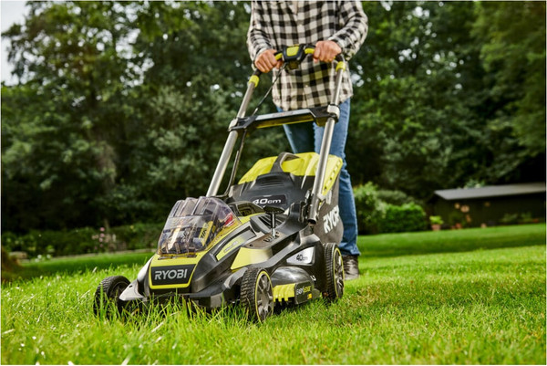 Газонокосилка аккумуляторная Ryobi RLM36x41H50G 5133005462- фото5
