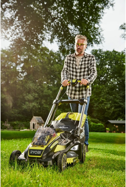 Газонокосилка аккумуляторная Ryobi RLM36x41H50G 5133005462- фото6