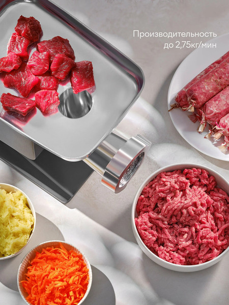 Мясорубка электрическая Tuvio TMG04MVJ- фото4