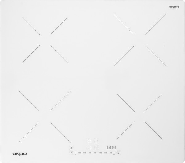 Индукционная варочная панель Akpo PIA 6094013CC WH- фото