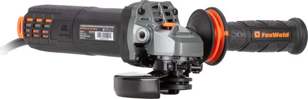 Угловая шлифовальная машина FoxWeld Industrial AG 125/1600 XE / 8099- фото4