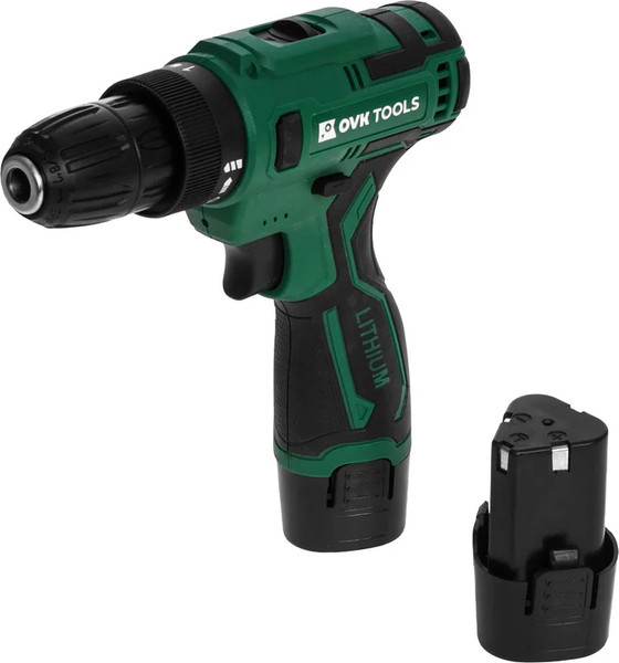Аккумуляторная дрель-шуруповерт Ovk Tools OTCS3AA-12V-1.5A- фото